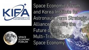 Space Economic Forum and Korea Institute for Astronauts Form Stra Korea Institute for Astronauts - Space Economic Forum - Cover