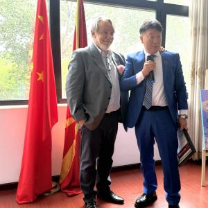 Ambassador Sashko Nasev of North Macedonia to China Wins Global F Ambassador Sashko Nasev