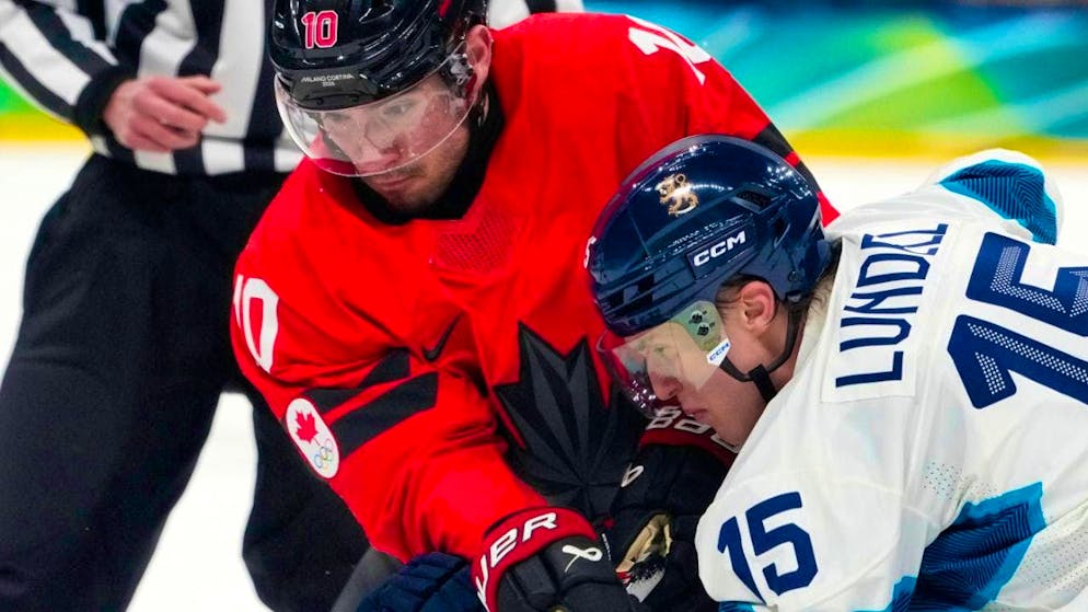 As at the Olympic Games in Milan, Canada and Finland will face each other in the semi-final at the World Championships in Zurich