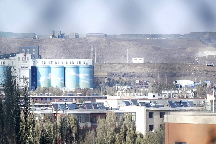 A mining district in China’s Inner Mongolia region in October.