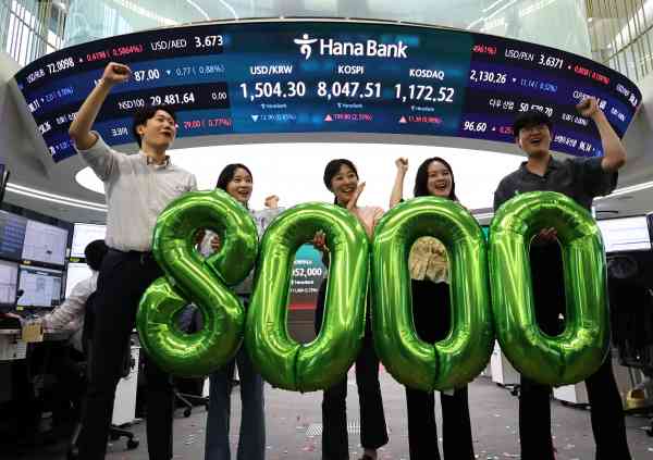 KOSPI Up 2.55% Tuesday