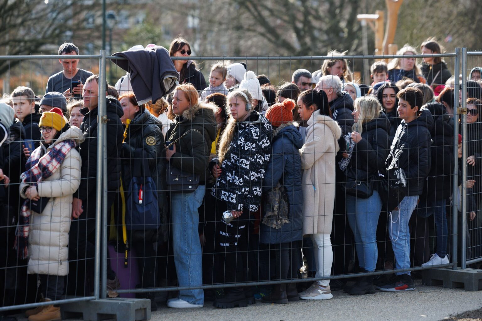 War is draining Ukraine of people – and even EU membership won’t stop the population collapse – EUobserver Registration centre for Ukrainian refugees in Brussels in 2022. It is estimated that about 4.2 million non‑EU citizens who fled Ukraine due to the war have been granted temporary protection status across EU member states <a target="_blank" href="https://audiovisual.ec.europa.eu/en/photo-details/P-056082~2F00-06">(Photo: European Union)</a>