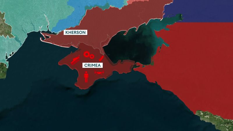 Ukrainian drones hammer Russia’s supply route that runs through occupied Crimea Ukrainian drones hammer Russia's supply route that runs through occupied Crimea