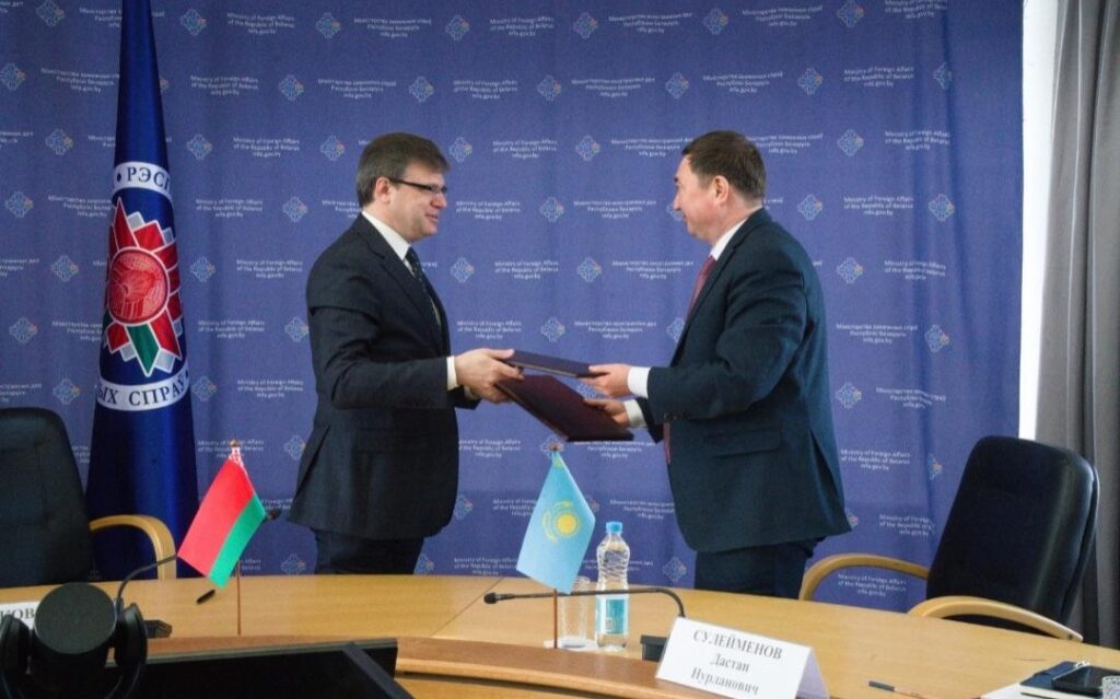 Kazakhstan, Belarus strengthen legal basis of bilateral relations Kazakhstan, Belarus strengthen legal basis of bilateral relations