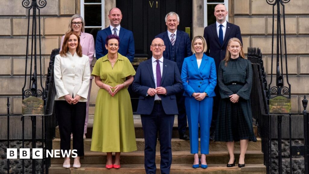 Scotland’s first minister John Swinney reveals his new cabinet Scotland's first minister John Swinney reveals his new cabinet