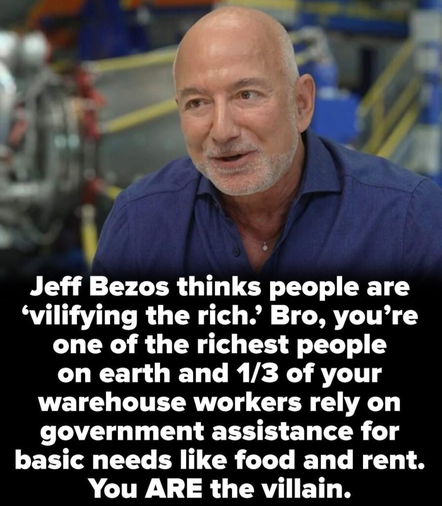 Your villain origin story, Jeff Bezos.