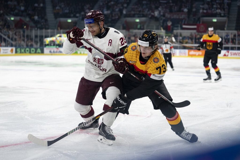 Strong win for Latvia at hockey World Championship Strong win for Latvia at hockey World Championship