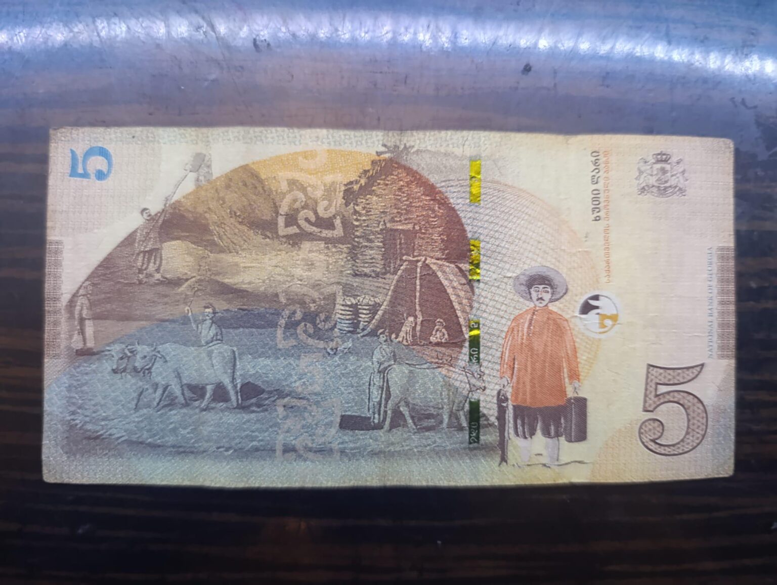I have a collection of foreign currencies. What can I buy with this in Georgia?