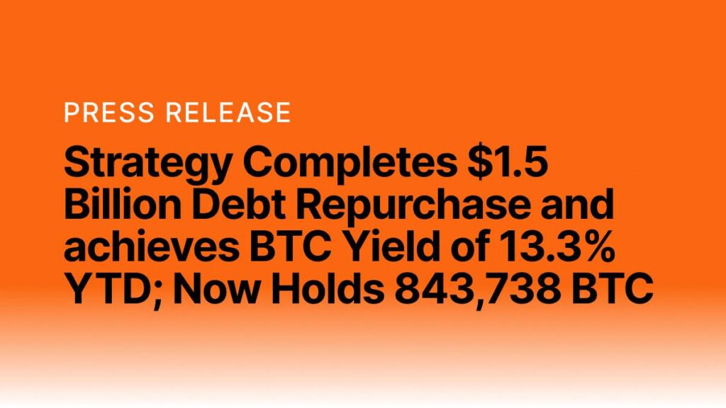MicroStrategy spends 60% of cash reserves to pay back $1.5B of convertible debt. Now only has $0.87B cash left (which only covers 6.1 months of STRC dividends) for the remaining $6.7B of debt. MicroStrategy spends 60% of cash reserves to pay back $1.5B of convertible debt. Now only has $0.87B cash left (which only covers 6.1 months of STRC dividends) for the remaining $6.7B of debt.