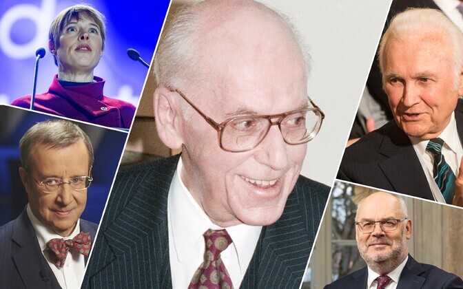 Overview: How have Estonian presidents' approval ratings changed while in office | News