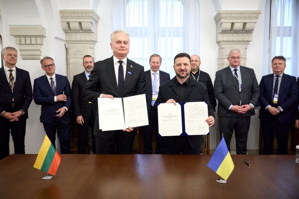 Ukraine and Lithuania Sign Drone Deal Defense Cooperation Agreement