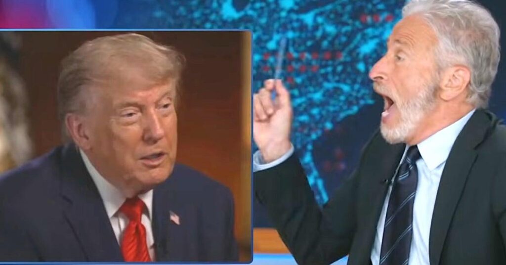 'How The F**k Is This Guy Our President?': Jon Stewart Stunned By Bonkers Trump Moment