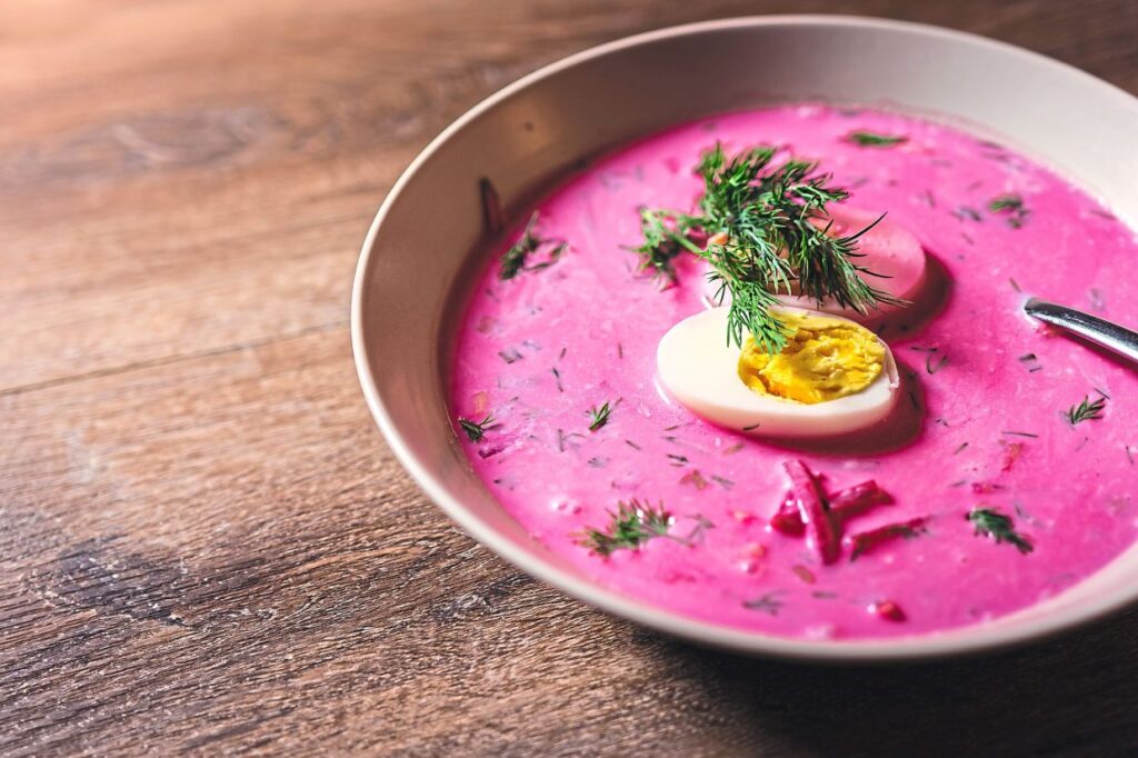 The ‘pink soup’ is serious business in Lithuania The 'pink soup' is serious business in Lithuania