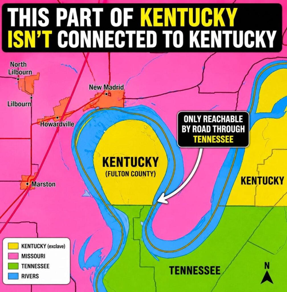 Kentucky Bend: The Strangest Border in America