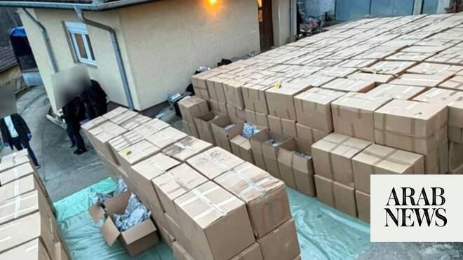 North Macedonia police make biggest-ever cannabis seizure, MRT TV reports North Macedonia police make biggest-ever cannabis seizure, MRT TV reports