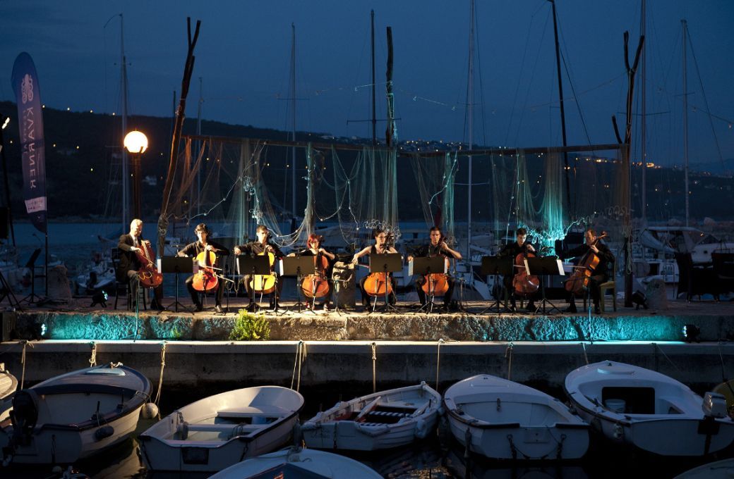 Harbourside performance at Festival Kvarner, Opatija © Festival Kvarner
