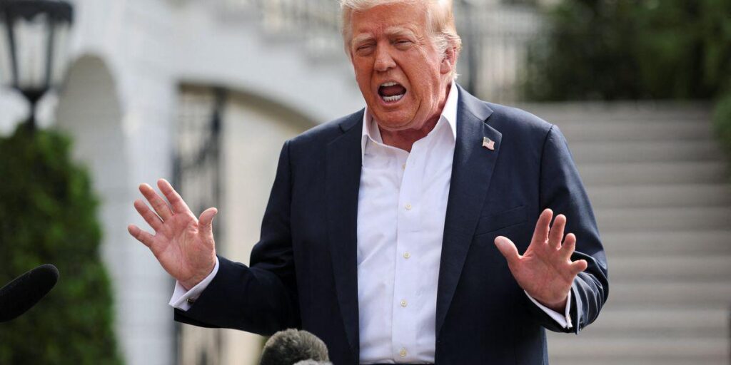 Trump doesn't care if you're angry: report