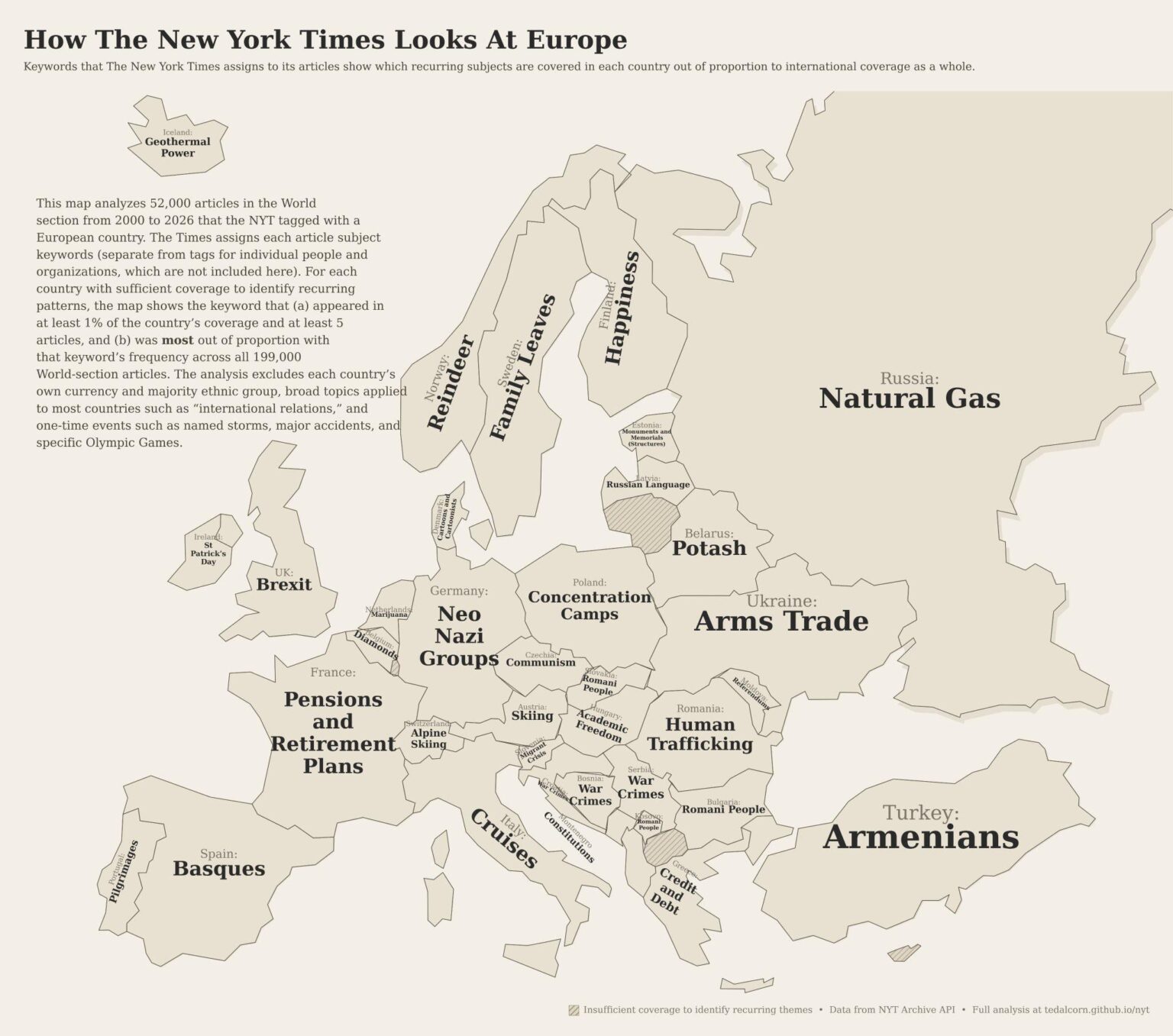 How The New York Times looks at Europe