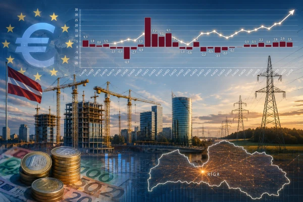 Latvia's GDP Grew by 2.5%: Which Sectors Are Driving the Economy Up and Which Continue to Decline