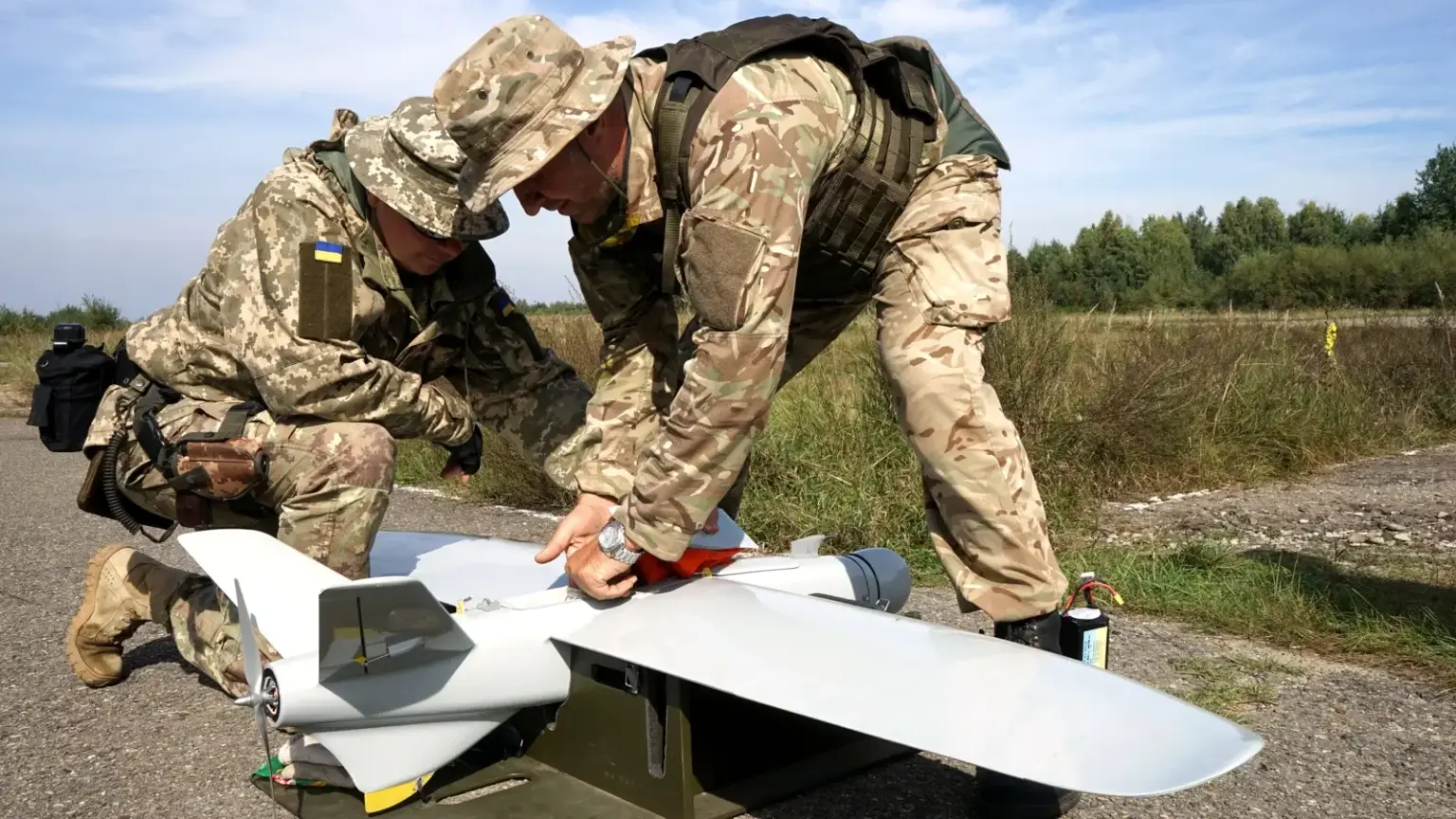 EU and NATO Drones Found Near Kherson, Fighter Says EU and NATO Drones Found Near Kherson, Fighter Says