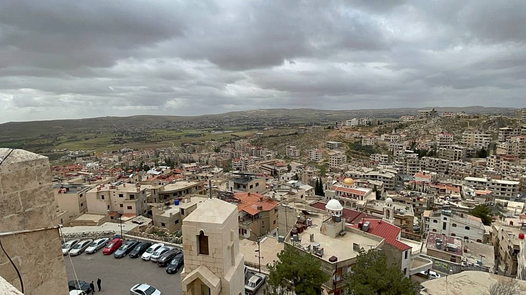Saydnaya residents demand links between notorious Syrian prison and holy city must end Saydnaya residents demand links between notorious Syrian prison and holy city must end