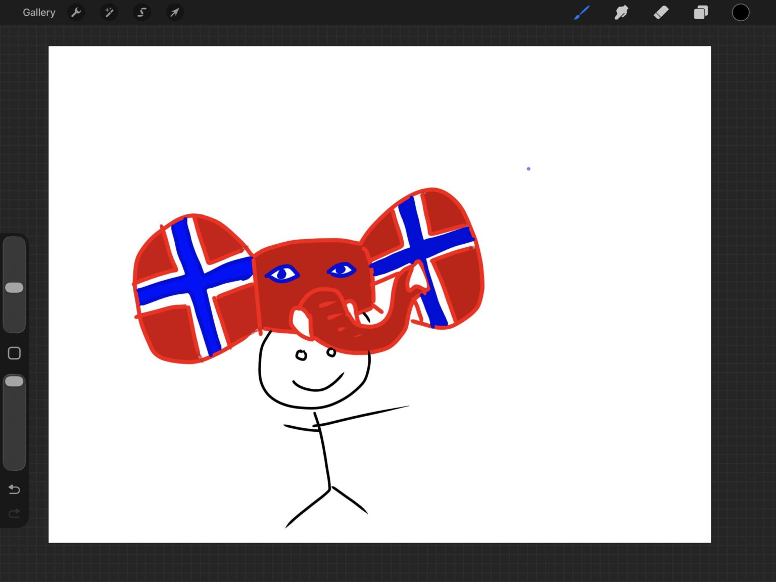 I have a weird memory from when I lived in Norway as a child in the 90s of a weird Norwegian elephant hat I got at some sort of tradition festival or park event. They were everywhere at the event. Anyone remember something like this? I have a weird memory from when I lived in Norway as a child in the 90s of a weird Norwegian elephant hat I got at some sort of tradition festival or park event. They were everywhere at the event. Anyone remember something like this?