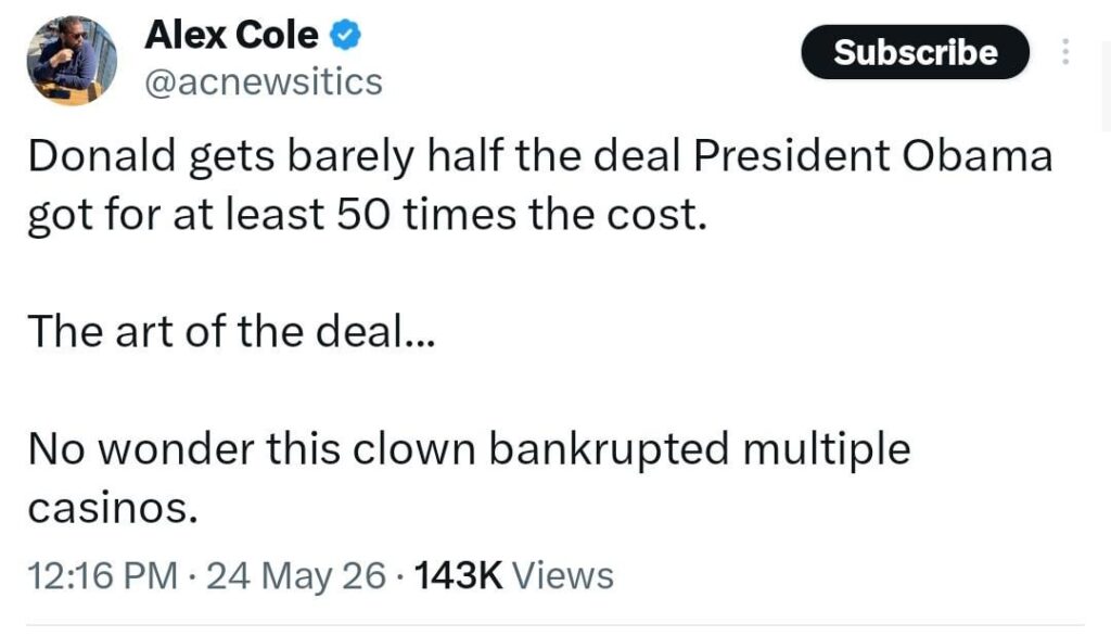 50x the cost, half the results