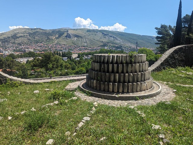 Partisan Memorial Cemetery in Mostar