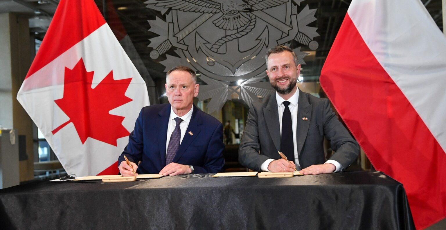 Poland and Canada agree to deepen defence ties Poland and Canada agree to deepen defence ties