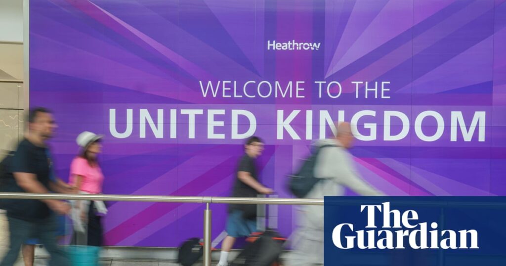 Net migration to UK falls by nearly 50% after Labour’s vow to cut numbers | Immigration and asylum Net migration to UK falls by nearly 50% after Labour’s vow to cut numbers | Immigration and asylum
