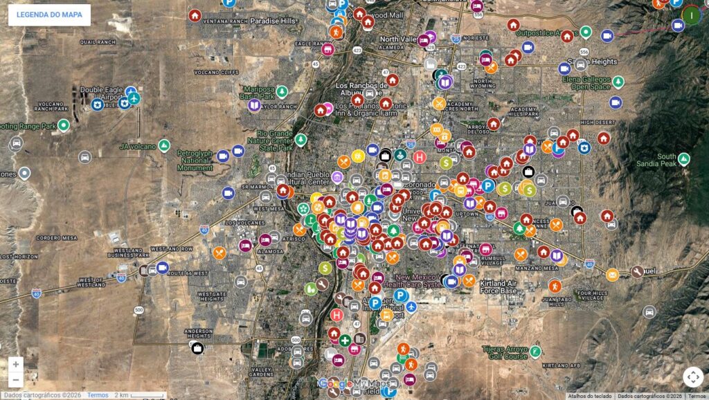 I made a complete Breaking Bad Universe map