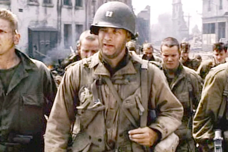 Tom Hanks in 'Saving Private Ryan'Credit: CBS via Getty