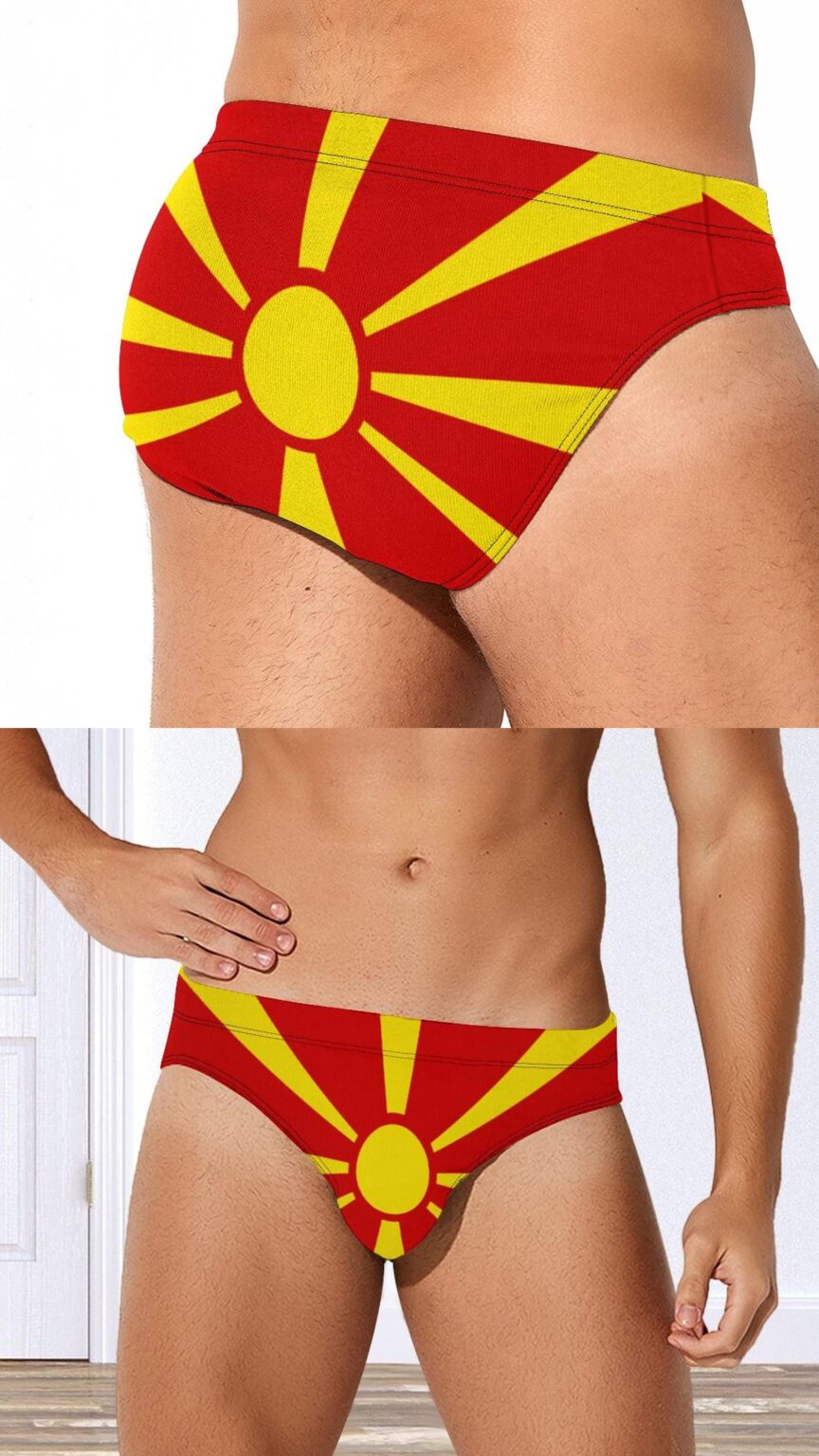 The other day I saw a sad picture of someone's swimsuit with a distorted flag print so I want to suggest an alternative