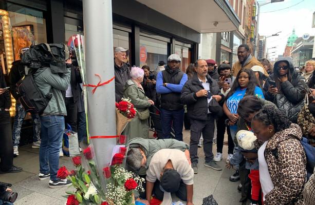 Vigil held for Congolese man who died in city centre, as Taoiseach calls for thorough investigation