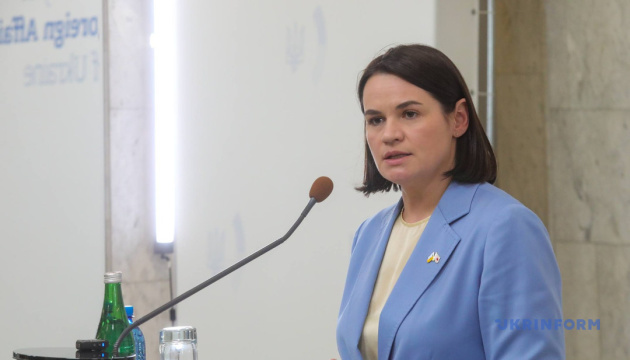 Belarusian opposition leader calls for stronger Ukraine ties with democratic Belarus