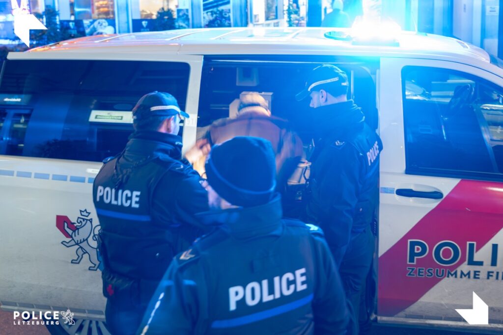 Police bulletin: Several intoxicated individuals arrested in Luxembourg City on Friday evening Police bulletin: Several intoxicated individuals arrested in Luxembourg City on Friday evening