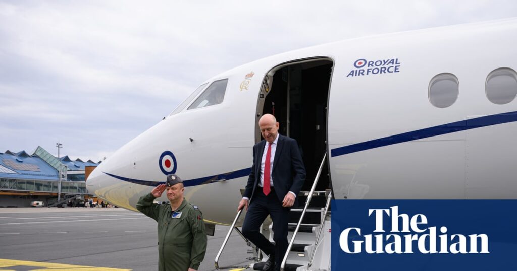 GPS jammed on RAF jet carrying UK defence secretary close to Russian border | Russia GPS jammed on RAF jet carrying UK defence secretary close to Russian border | Russia