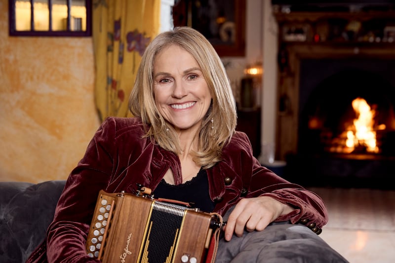Sharon Shannon in Salthill, Galway in February 2026. PICTURE BRENDAN DUFFY