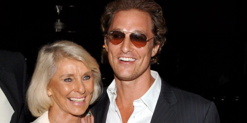Matthew McConaughey's Mom, 94, Shares Her Old-School Parenting Tip