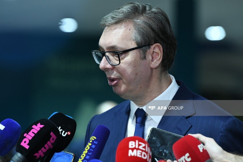 Aleksandar Vučić: Serbia considers Azerbaijan a true friend country