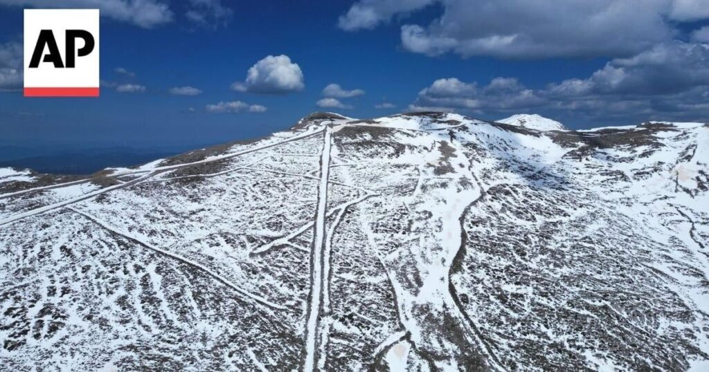 Snow on Greece’s mountains has fallen by nearly 60% over last 40 years, study shows | Videos Snow on Greece's mountains has fallen by nearly 60% over last 40 years, study shows | Videos