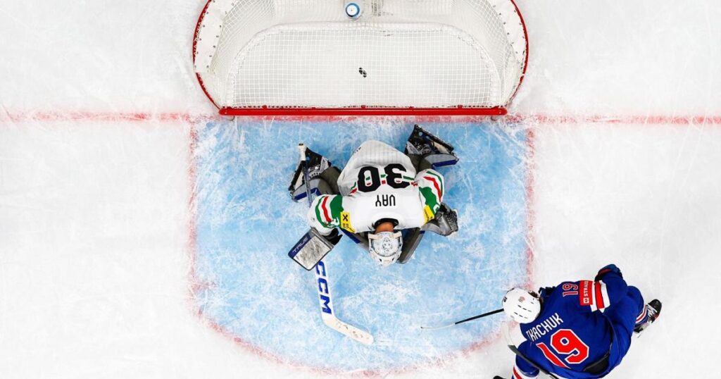 US beats Hungary to stay alive for ice hockey world quarterfinals | US beats Hungary to stay alive for ice hockey world quarterfinals |