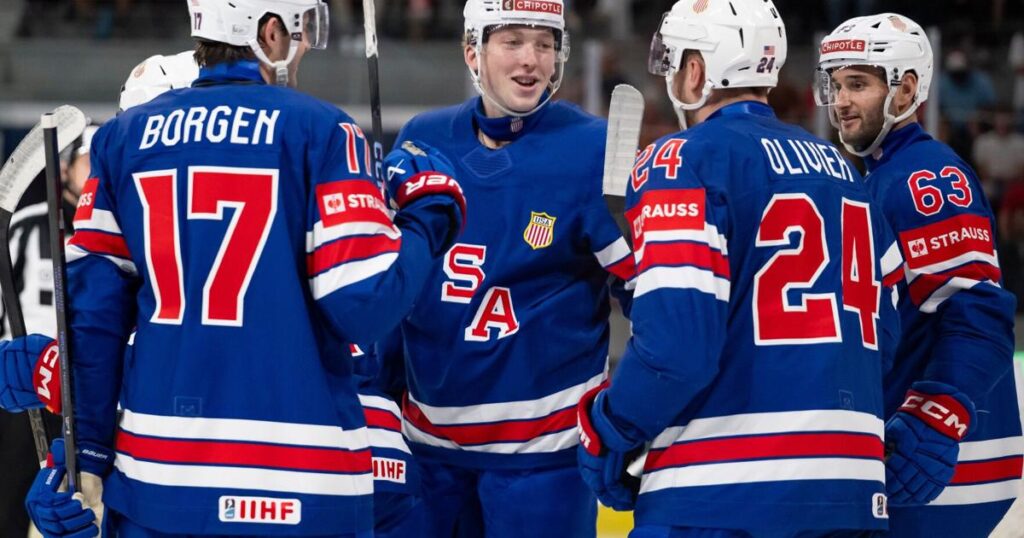 U.S. beats Austria to set up a quarterfinal against unbeaten Canada at ice hockey worlds | Sports U.S. beats Austria to set up a quarterfinal against unbeaten Canada at ice hockey worlds | Sports