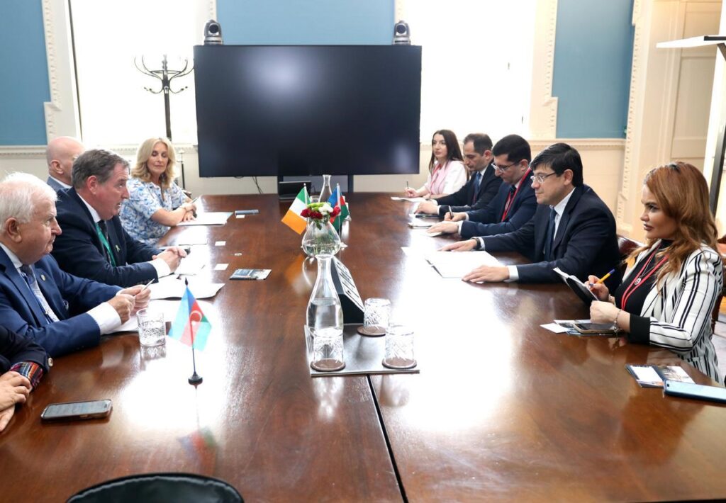 Azerbaijan, Ireland discuss strengthening ties between diasporas (PHOTO) Azerbaijan, Ireland discuss strengthening ties between diasporas (PHOTO)