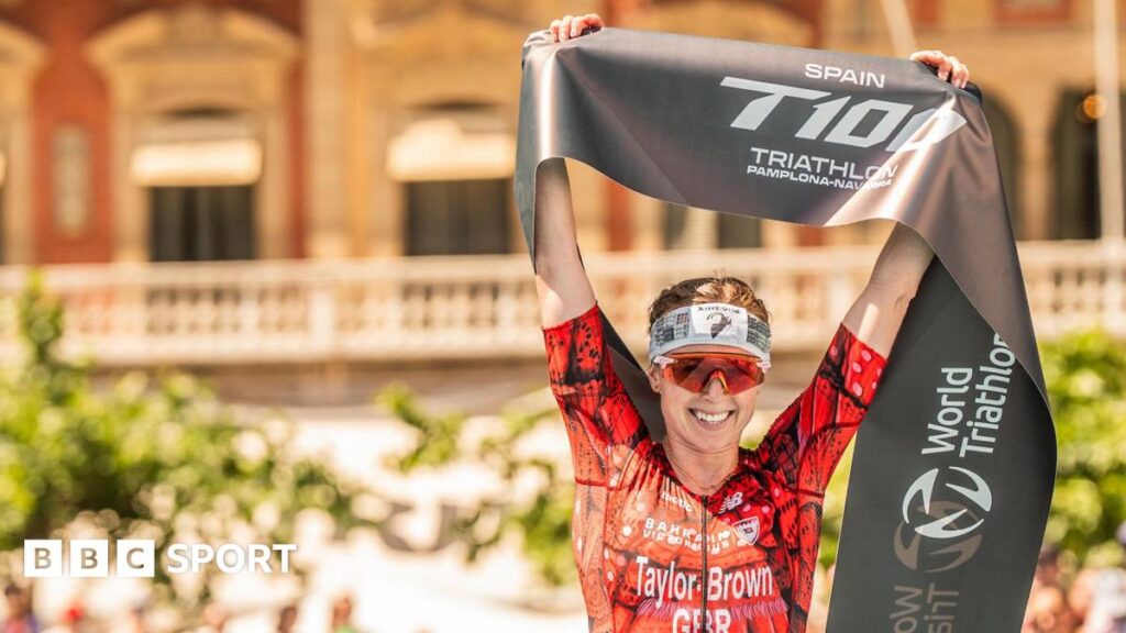 Great Britain’s Georgia Taylor-Brown wins Spain T100 Triathlon Georgia Taylor-Brown