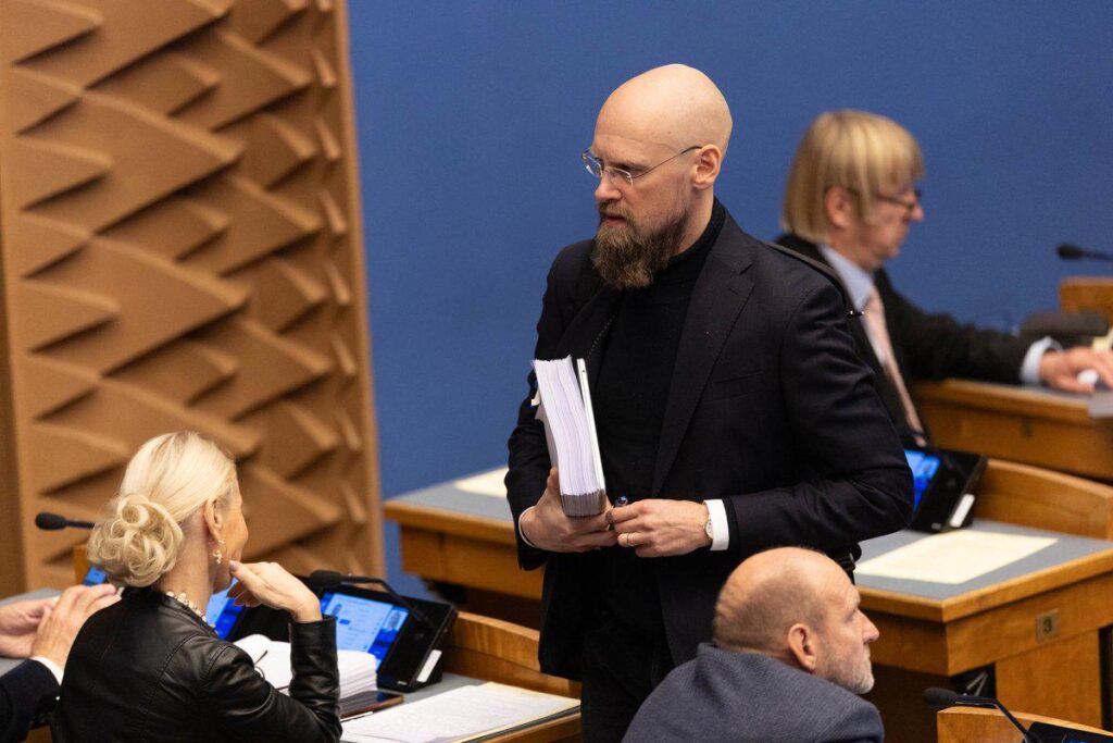 Varro Vooglaid is leaving the EKRE faction