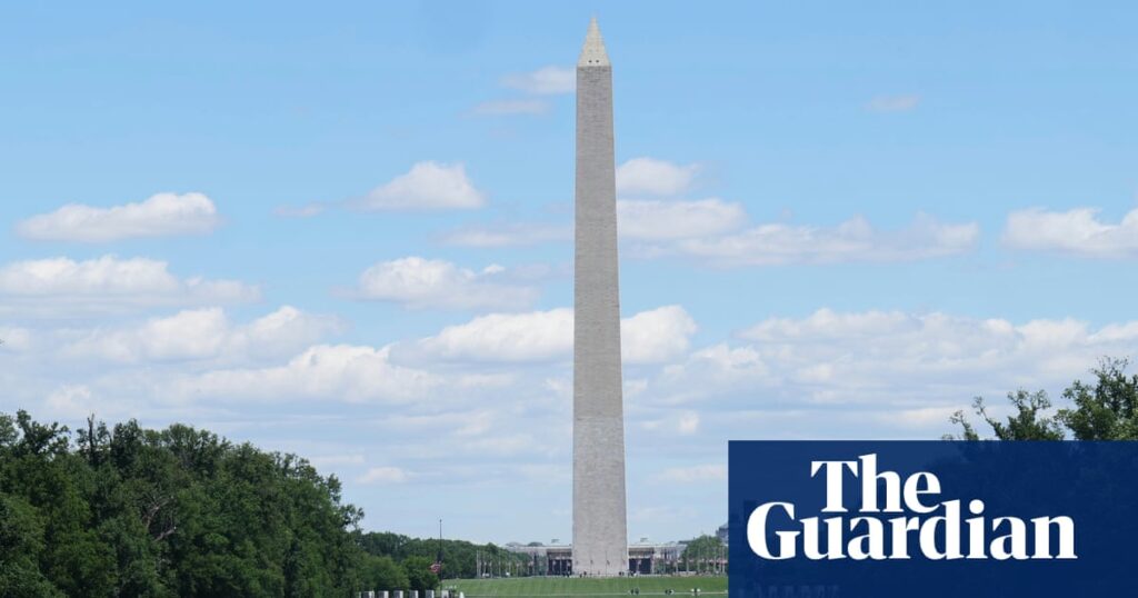 Workers racing to turn reflecting pool blue for Trump may be at risk, union warns | Washington DC Workers racing to turn reflecting pool blue for Trump may be at risk, union warns | Washington DC