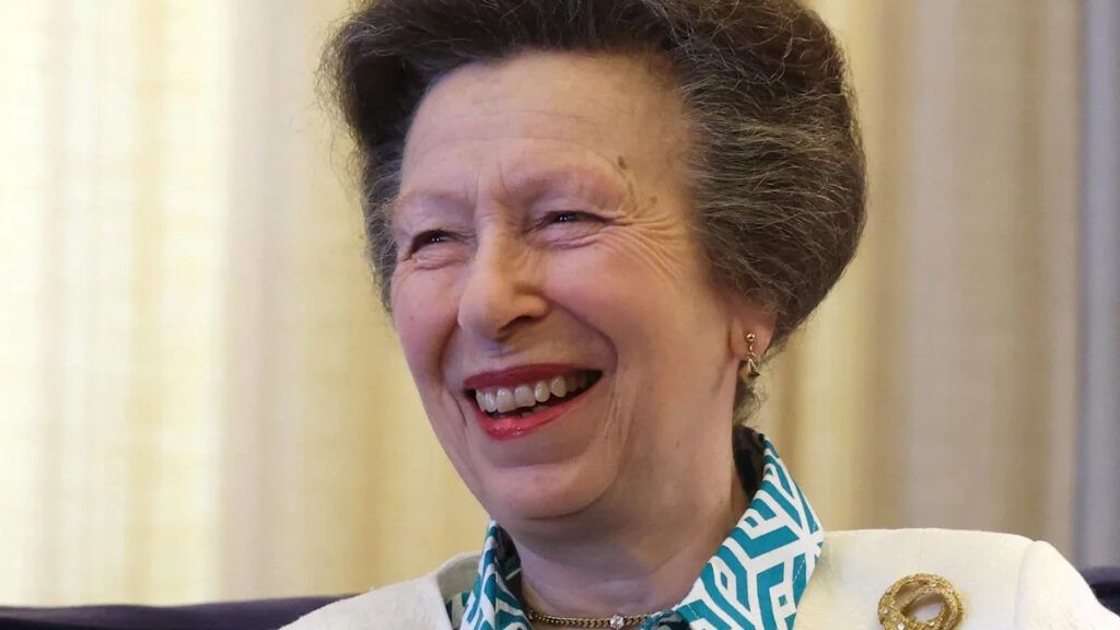 Princess Anne dazzles in Greece-inspired outfit during day one of overseas trip