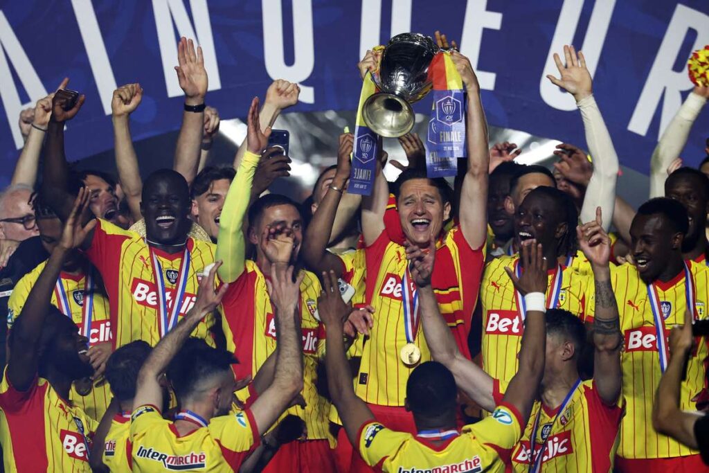 Lens win first-ever Coupe de France with victory over Nice to cap off stellar season Lens win first-ever Coupe de France with victory over Nice to cap off stellar season
