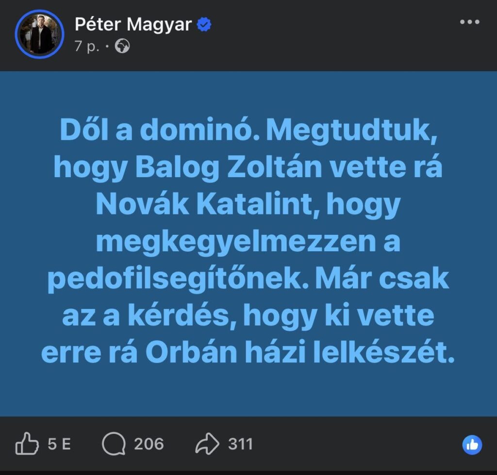 MP: Zoltán Balog persuaded Novák to pardon him